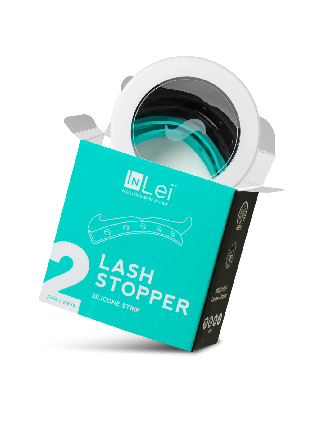 InLei® LASH STOPPER – Tiras de Silicona para Pestañas