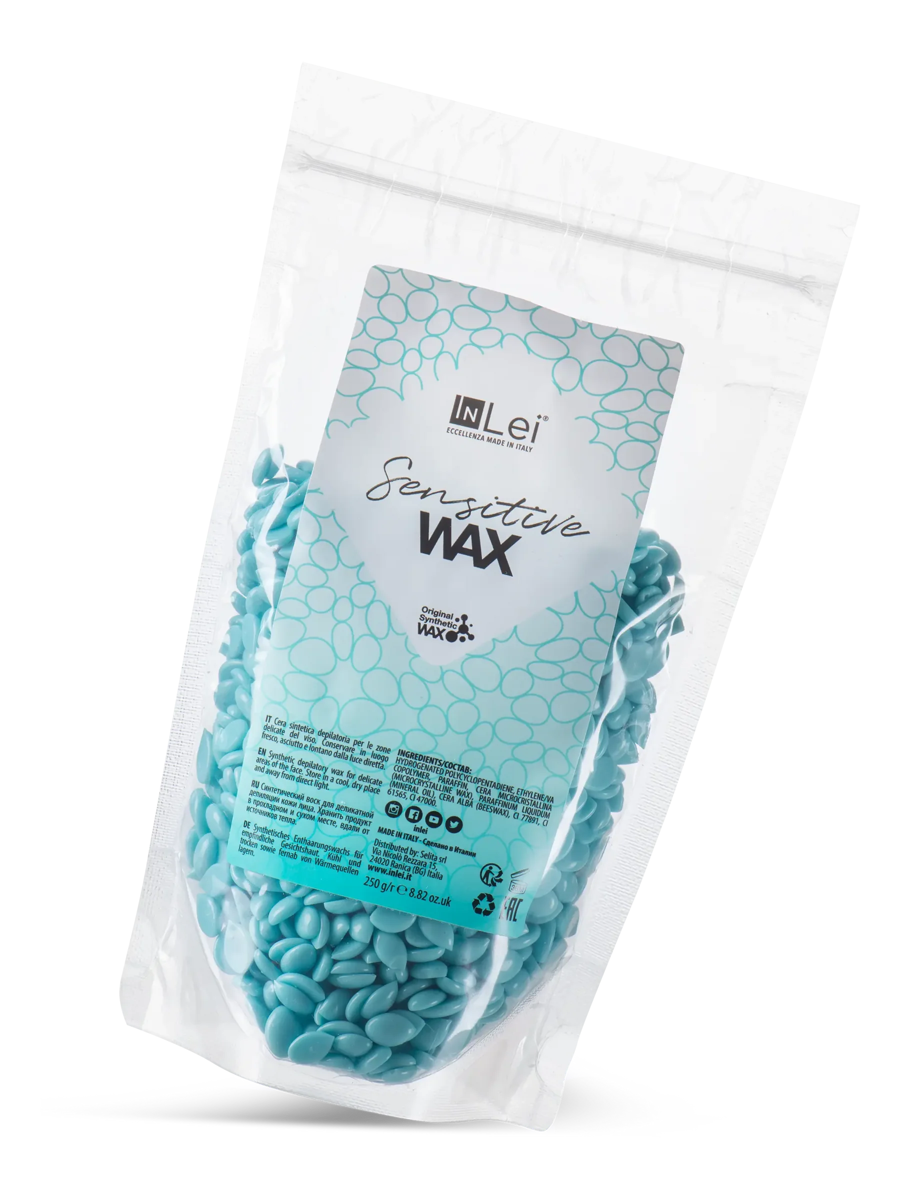 InLei® SENSITIVE WAX – Cera Depilatoria Facial 250 g