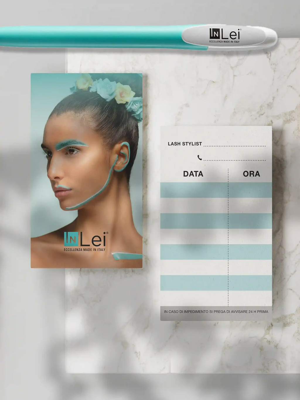 InLei® Tarjetas de Citas Lash Filler – 50 unidades