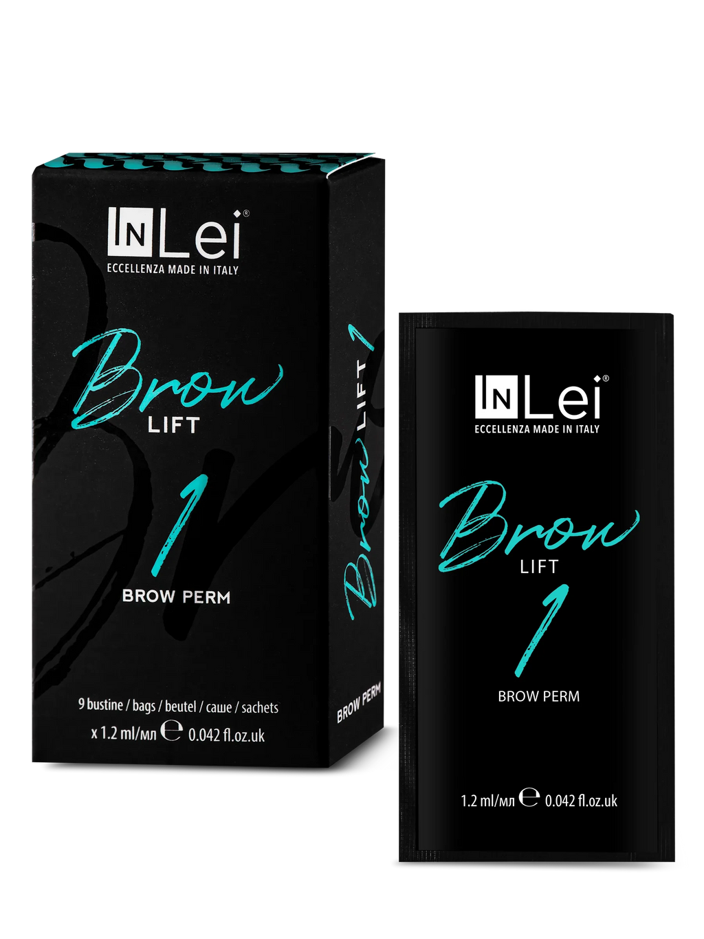 InLei® BROW LIFT 1 MONODOSIS – Permanente para Laminación de Cejas 9 × 1,2 ml