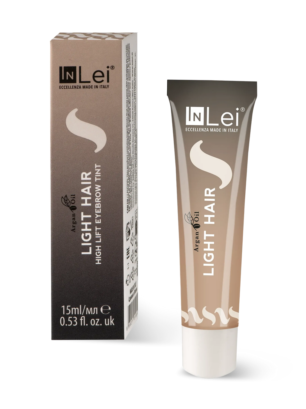 InLei® LIGHT HAIR – Tinte Aclarante para Cejas con Aceite de Argán 15 ml