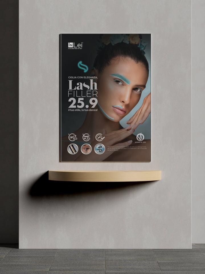 InLei® Póster Lash Filler 25.9 – 70 × 100 cm