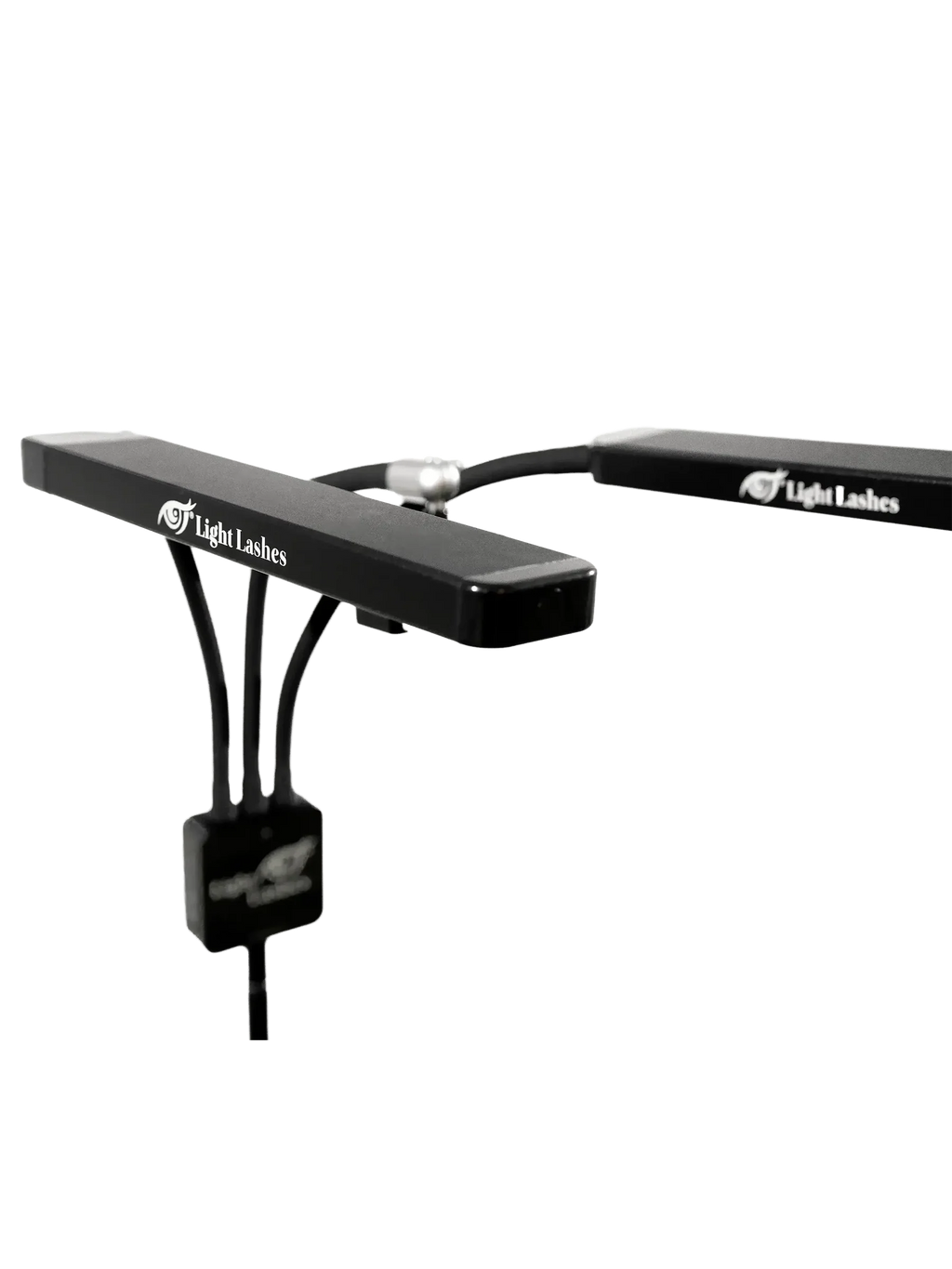 GLAMCOR® MULTIMEDIA X – Lámpara LED Profesional con Dos Brazos Flexibles y Soporte Multimedia