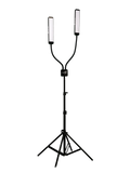GLAMCOR® REVOLUTION X SPARKLE EDITION – Lámpara LED Profesional con Dos Brazos Flexibles