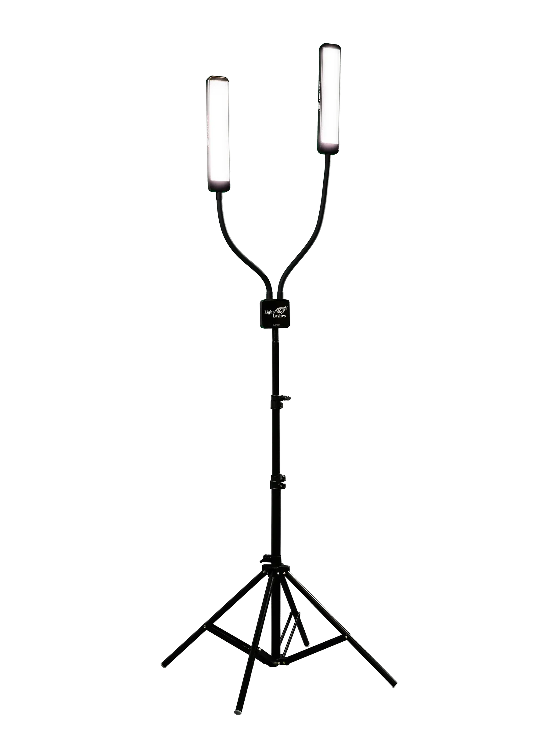 GLAMCOR® KIT REVOLUTION X SPARKLE + MEDIA MOUNT – Lámpara LED Profesional con Brazo Multimedia