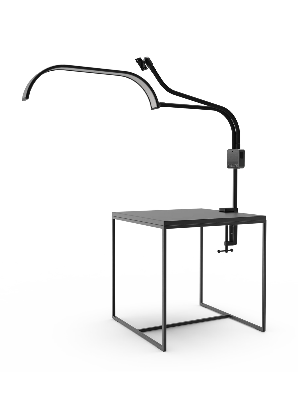 GLAMCOR® HORIZON – Lámpara LED Profesional con Abrazadera de Mesa