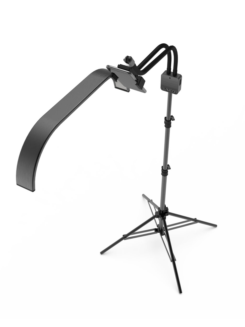 GLAMCOR® HORIZON – Lámpara LED Profesional con Soporte Telescópico de Aluminio