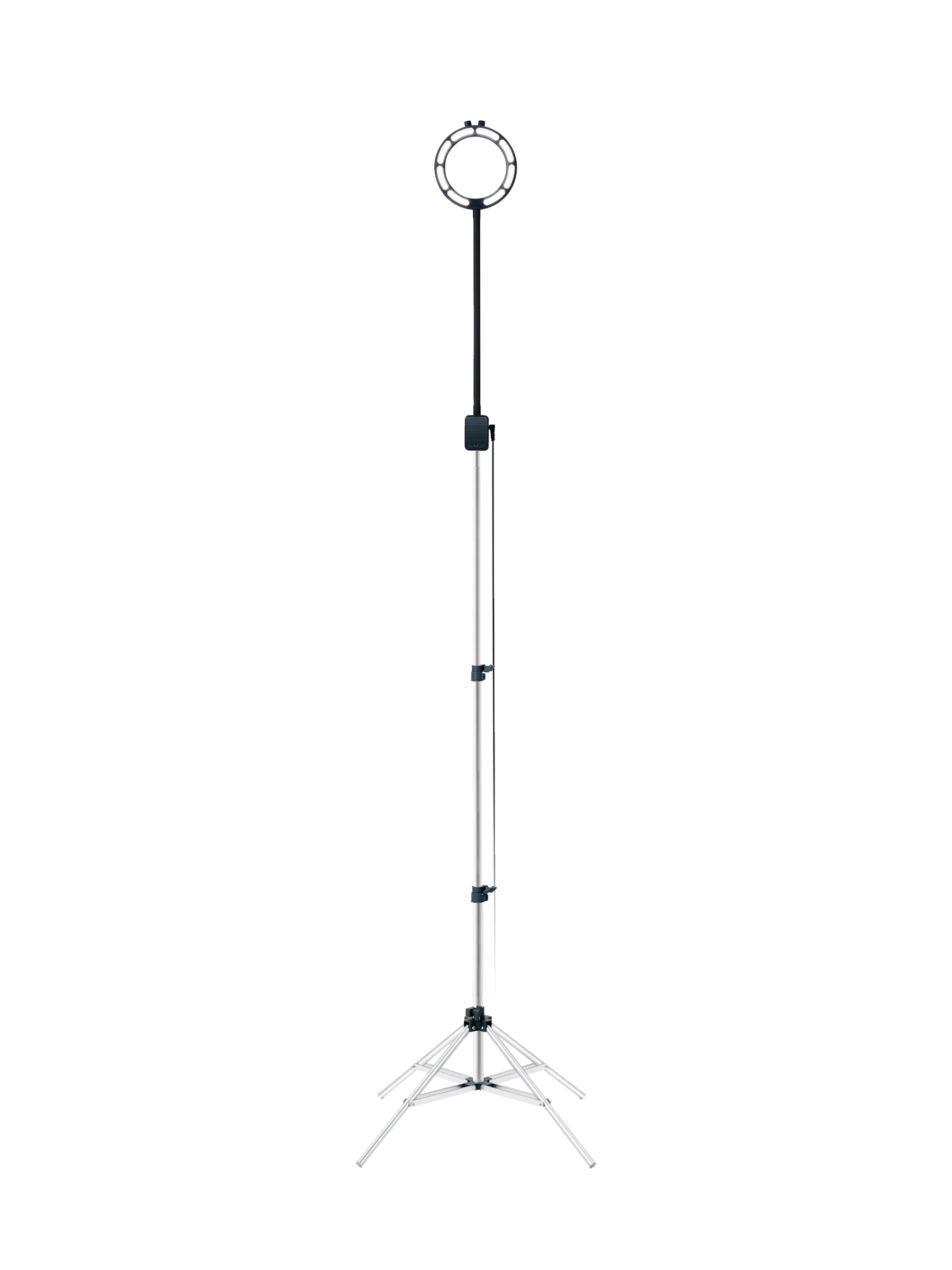 GLAMCOR® SATURN – Lámpara LED Profesional con Lente de Aumento y Soporte Telescópico de Aluminio