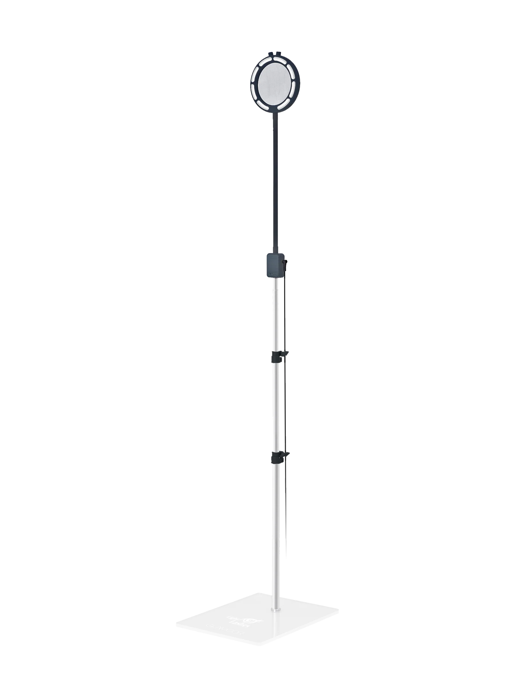 GLAMCOR® SATURN – Lámpara LED Profesional con Lente de Aumento y Universal Flat Base
