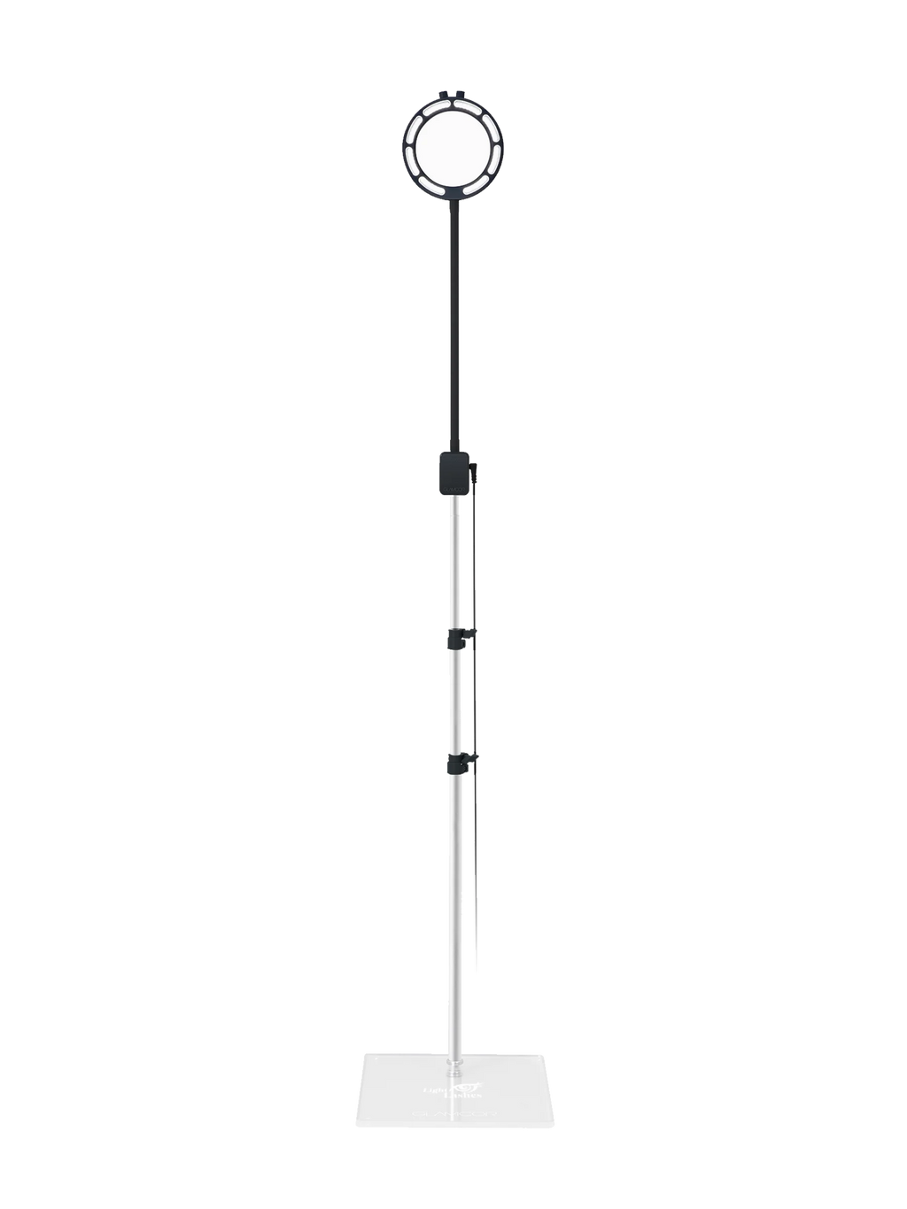 GLAMCOR® SATURN – Lámpara LED Profesional con Lente de Aumento y Universal Flat Base