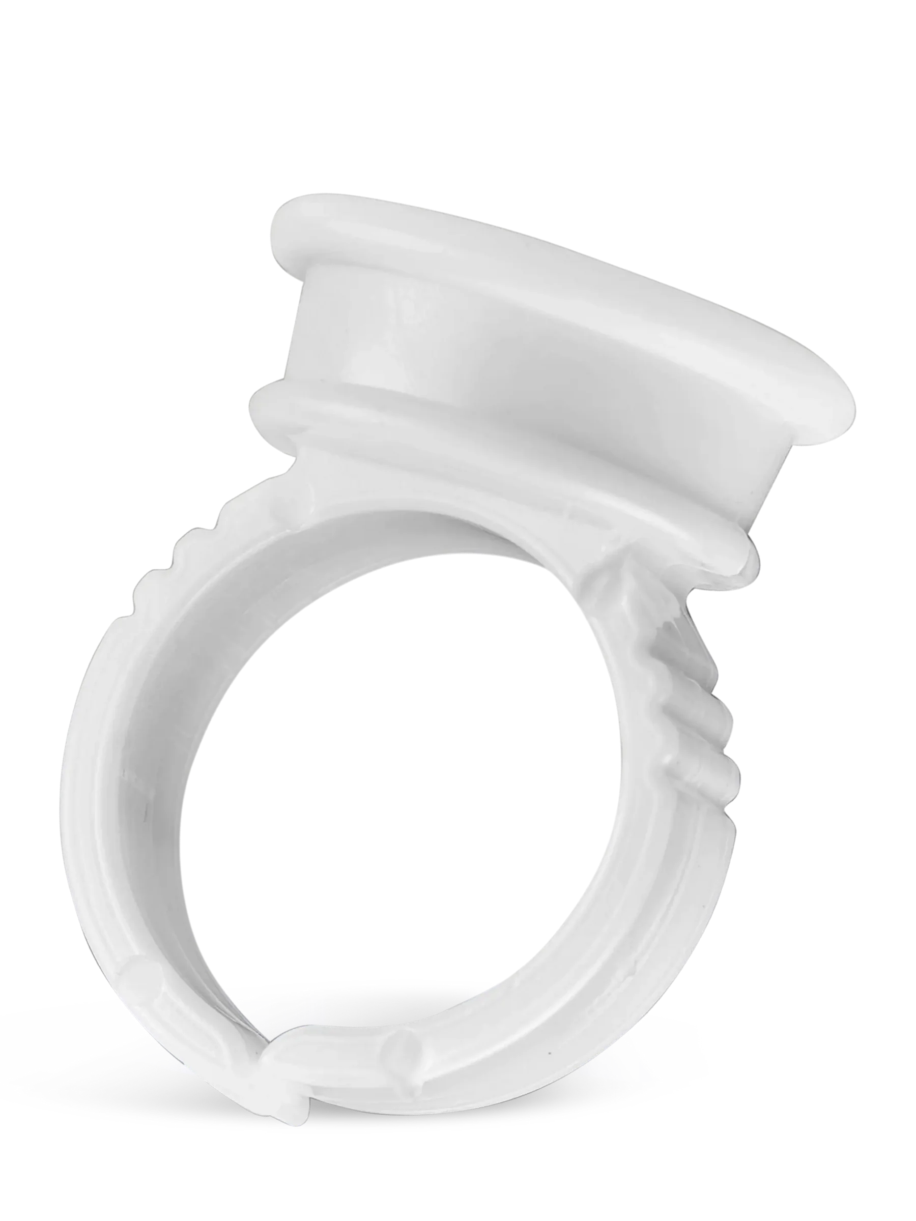 LIGHT LASHES® ANILLO DOBLE – Soporte para Adhesivo de Extensiones – 10 uds.