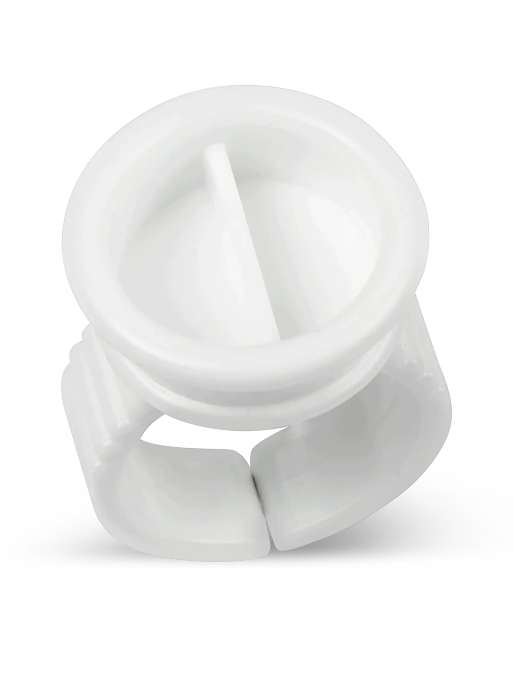 LIGHT LASHES® ANILLO DOBLE – Soporte para Adhesivo de Extensiones – 10 uds.