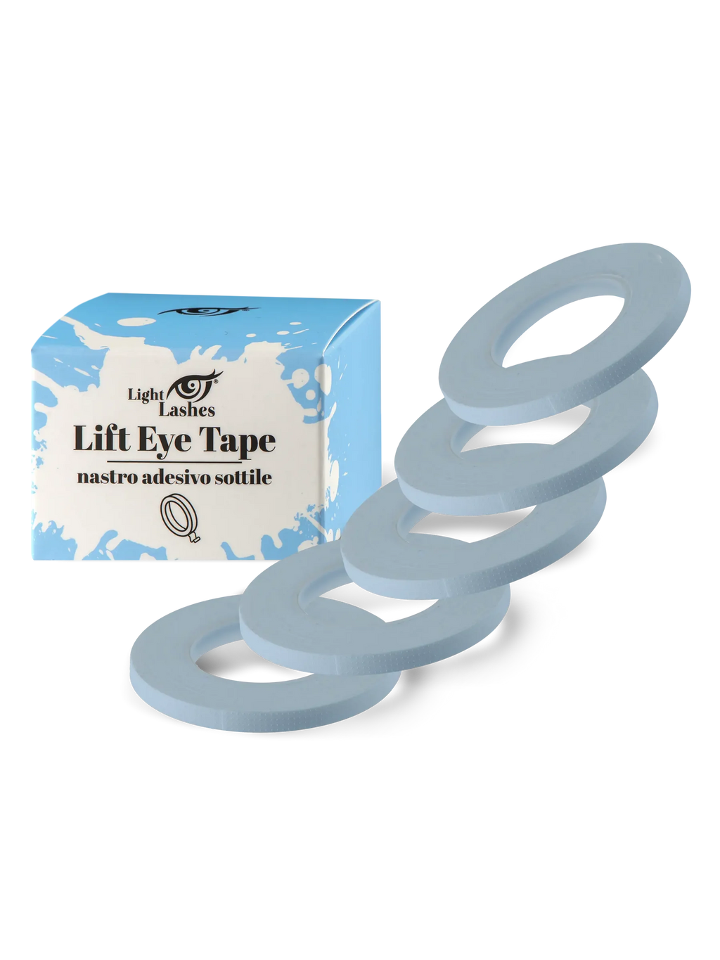 LIGHT LASHES® LIFT EYE TAPE – Cinta Adhesiva Ultrafina para Pestañas – 5 uds.