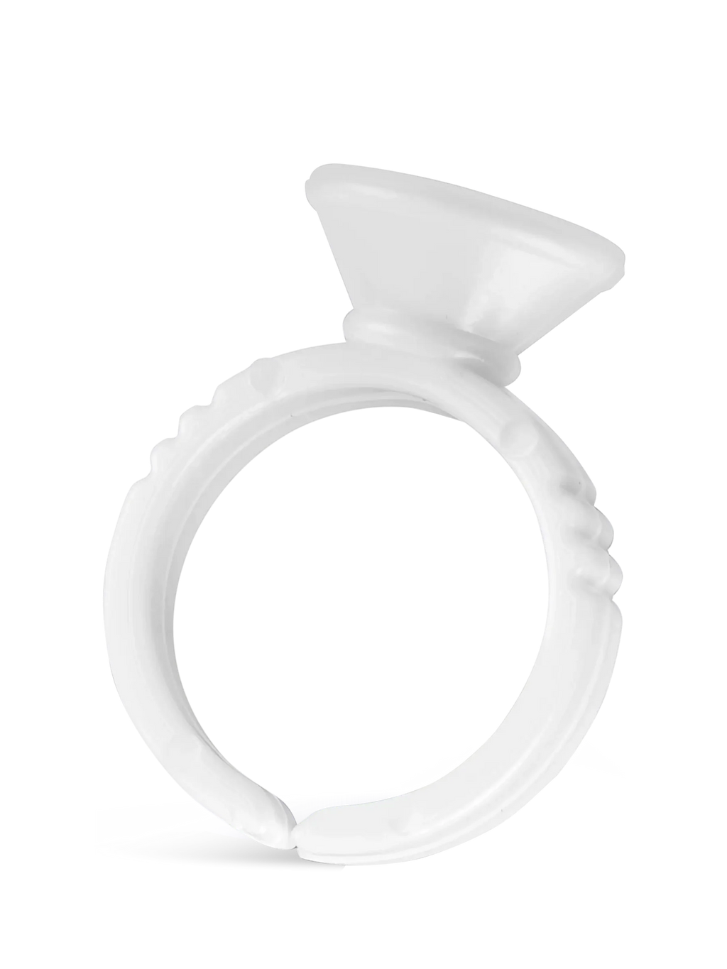 LIGHT LASHES® MINI ANILLO DOBLE – Soporte para Adhesivo de Extensiones – 10 uds.