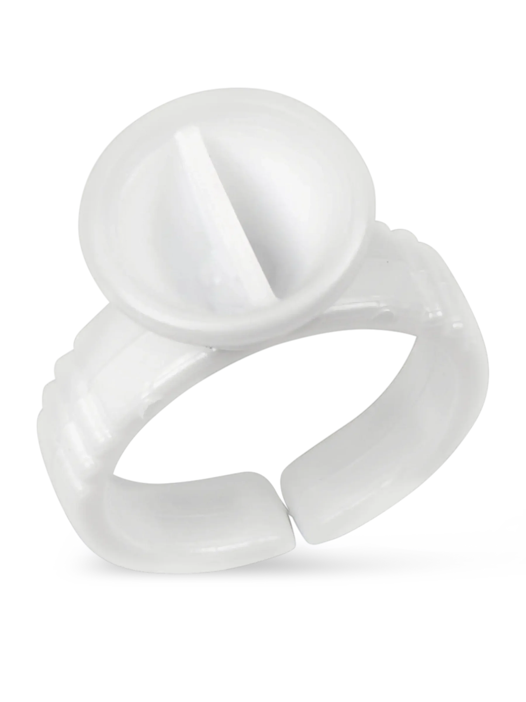LIGHT LASHES® MINI ANILLO DOBLE – Soporte para Adhesivo de Extensiones – 10 uds.
