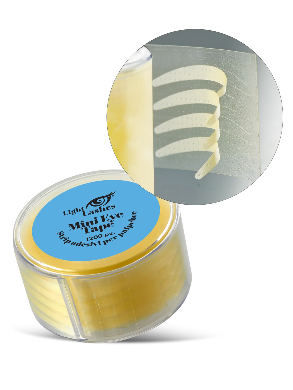 LIGHT LASHES® MINI EYE TAPE – Tiras Adhesivas para Párpados 1200 uds.