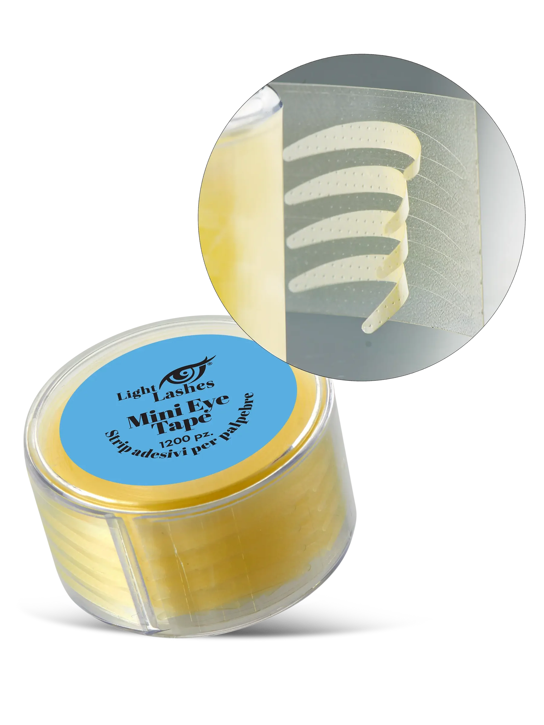 LIGHT LASHES® MINI EYE TAPE – Tiras Adhesivas para Párpados 1200 uds.