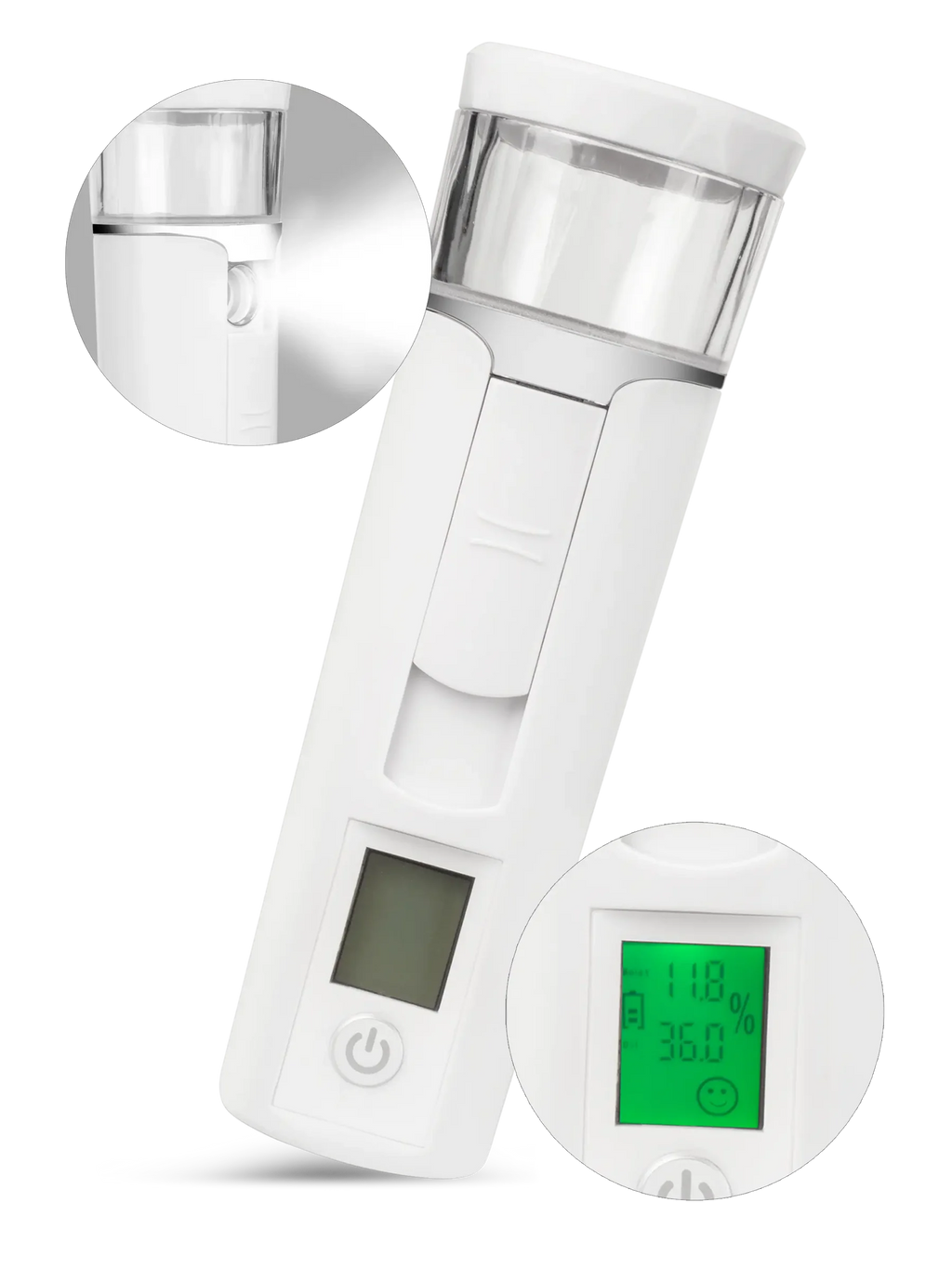 LIGHT LASHES® NANO MISTER – Nano Vaporizador USB Blanco 40 ml