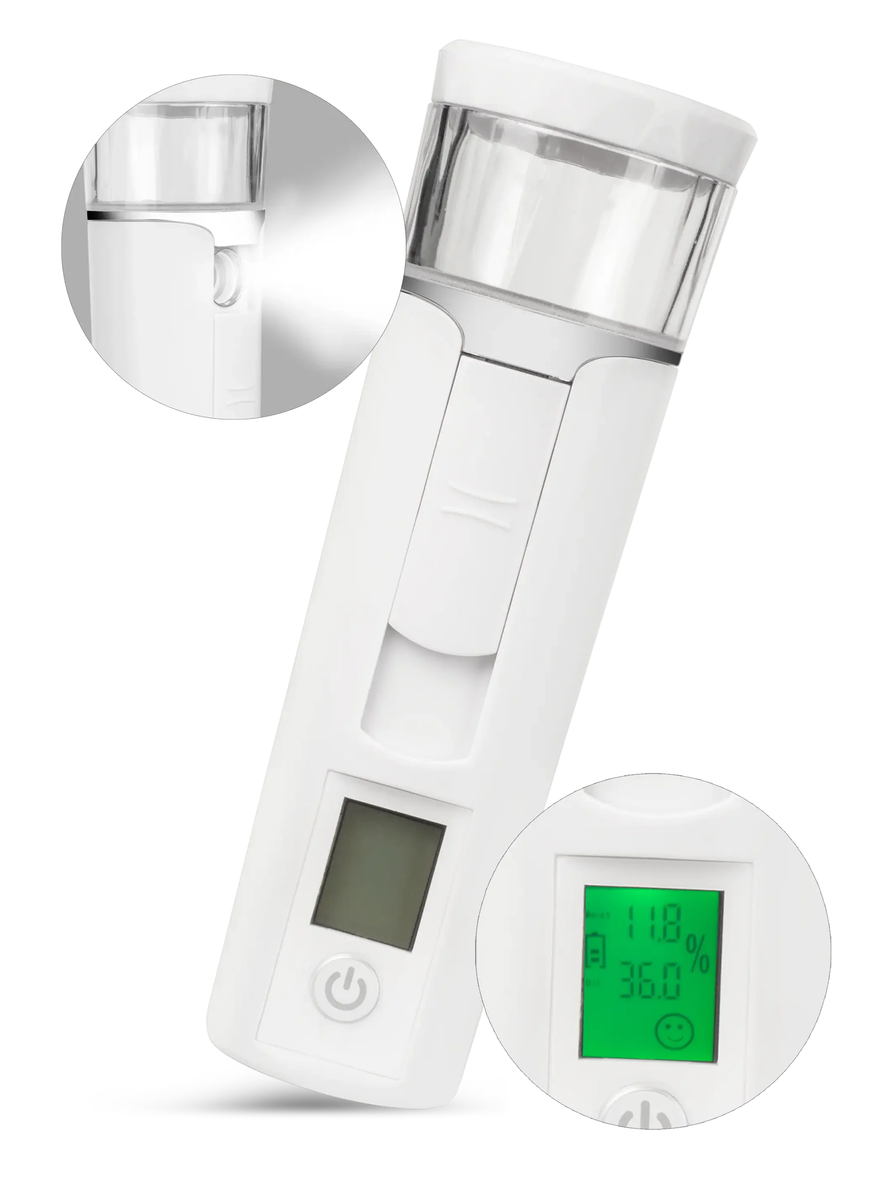 LIGHT LASHES® NANO MISTER – Nano Vaporizador USB Blanco 40 ml