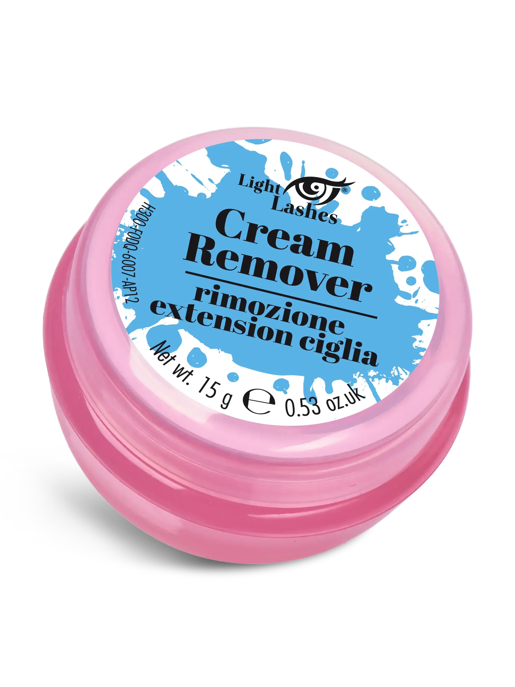 LIGHT LASHES® CREAM REMOVER – Removedor en Crema para Extensiones de Pestañas 15 g