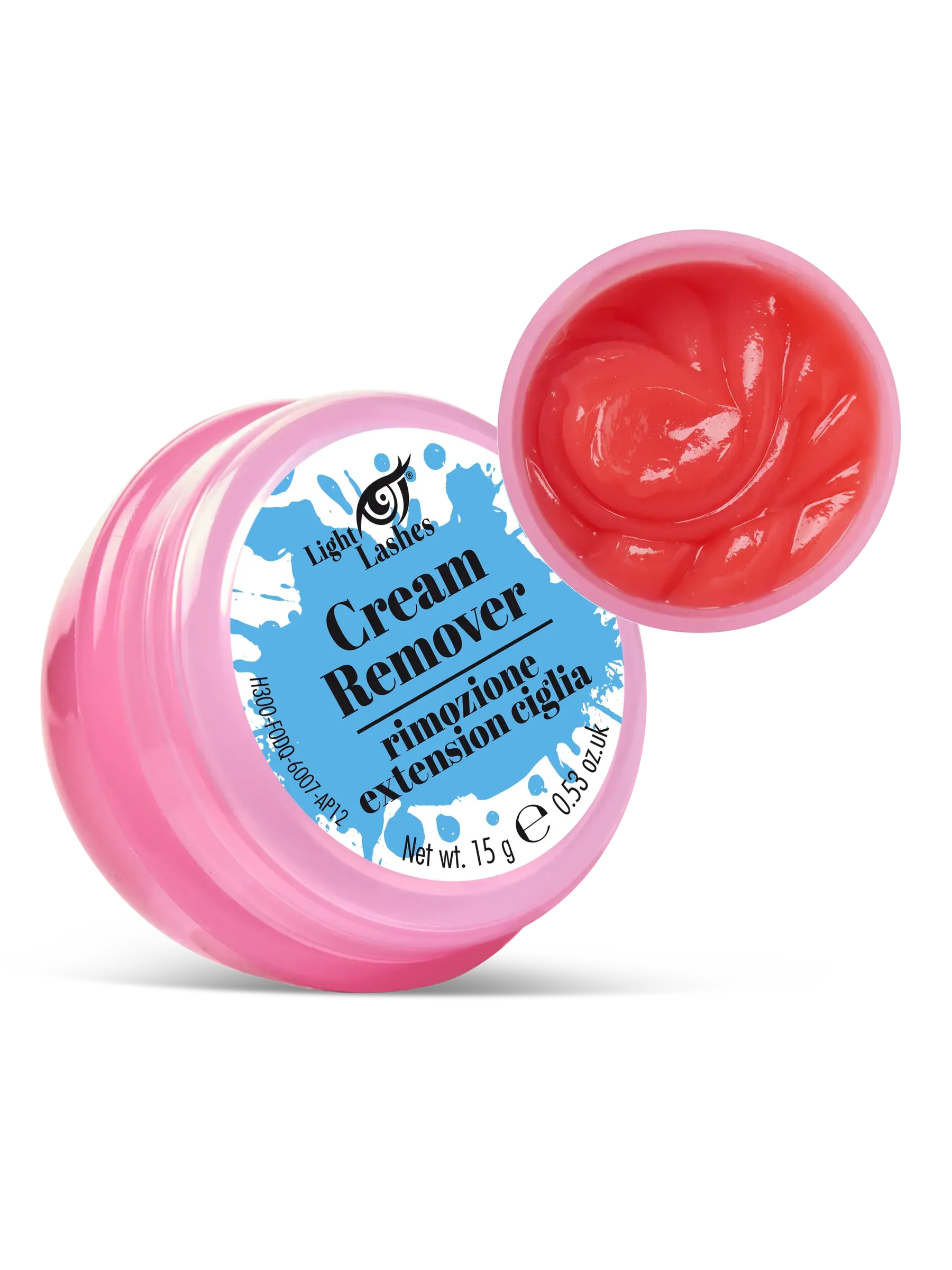 LIGHT LASHES® CREAM REMOVER – Removedor en Crema para Extensiones de Pestañas 15 g