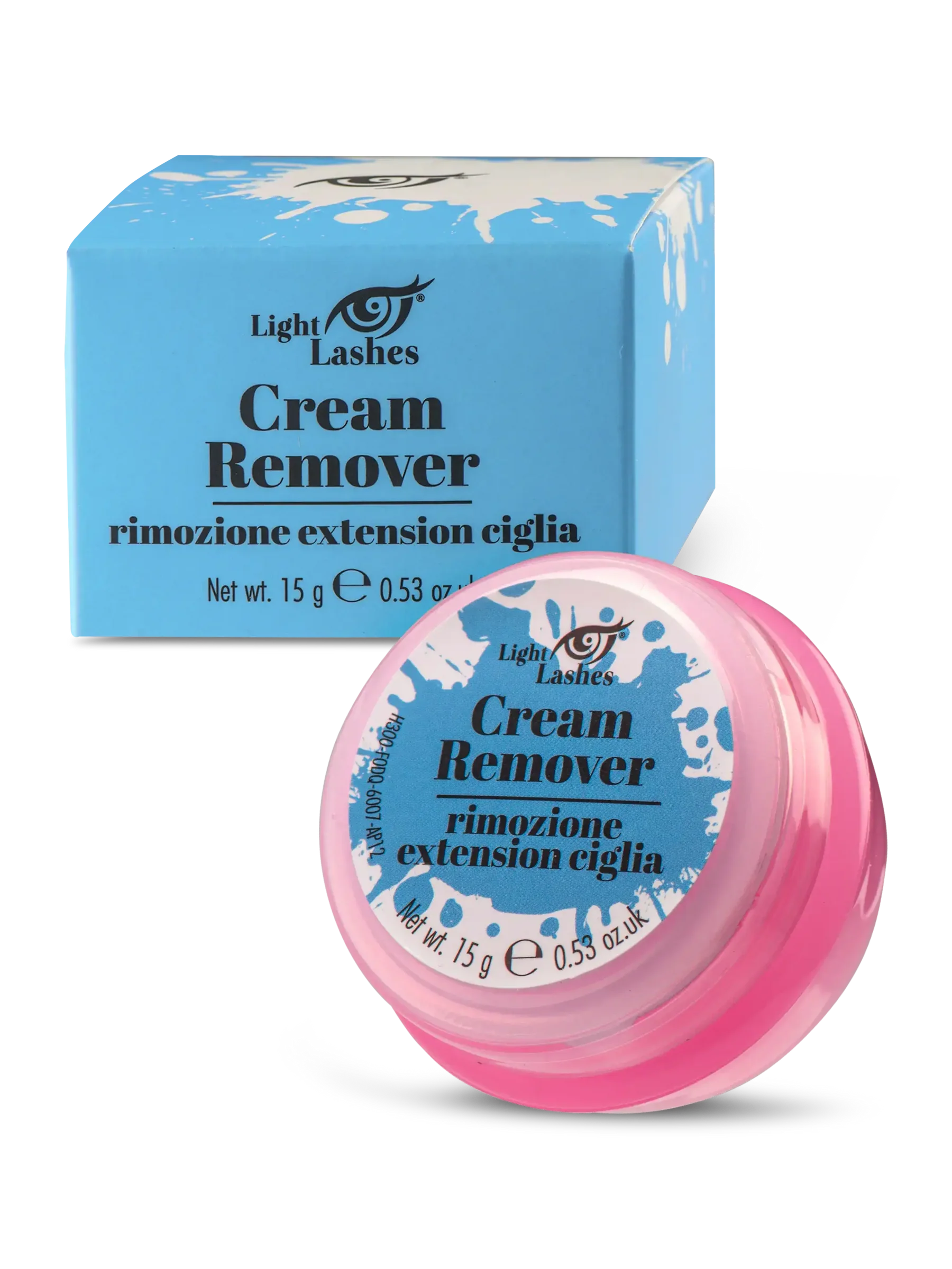 LIGHT LASHES® CREAM REMOVER – Removedor en Crema para Extensiones de Pestañas 15 g