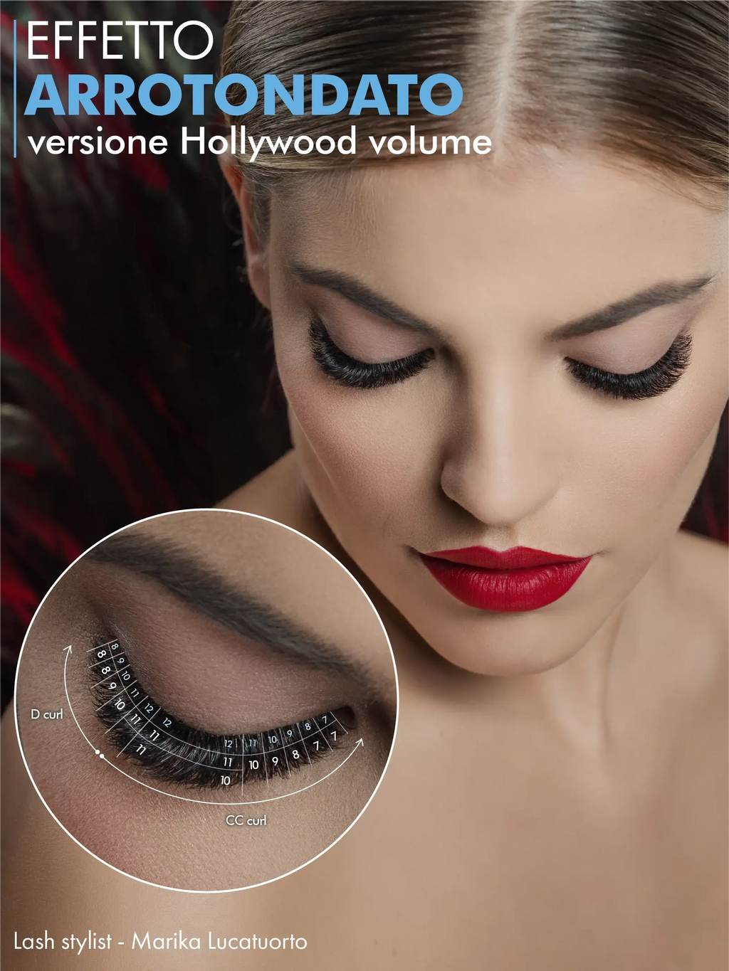 LIGHT LASHES® HOLLYWOOD VOLUME D-CURL – Black Collection 18 Tiras