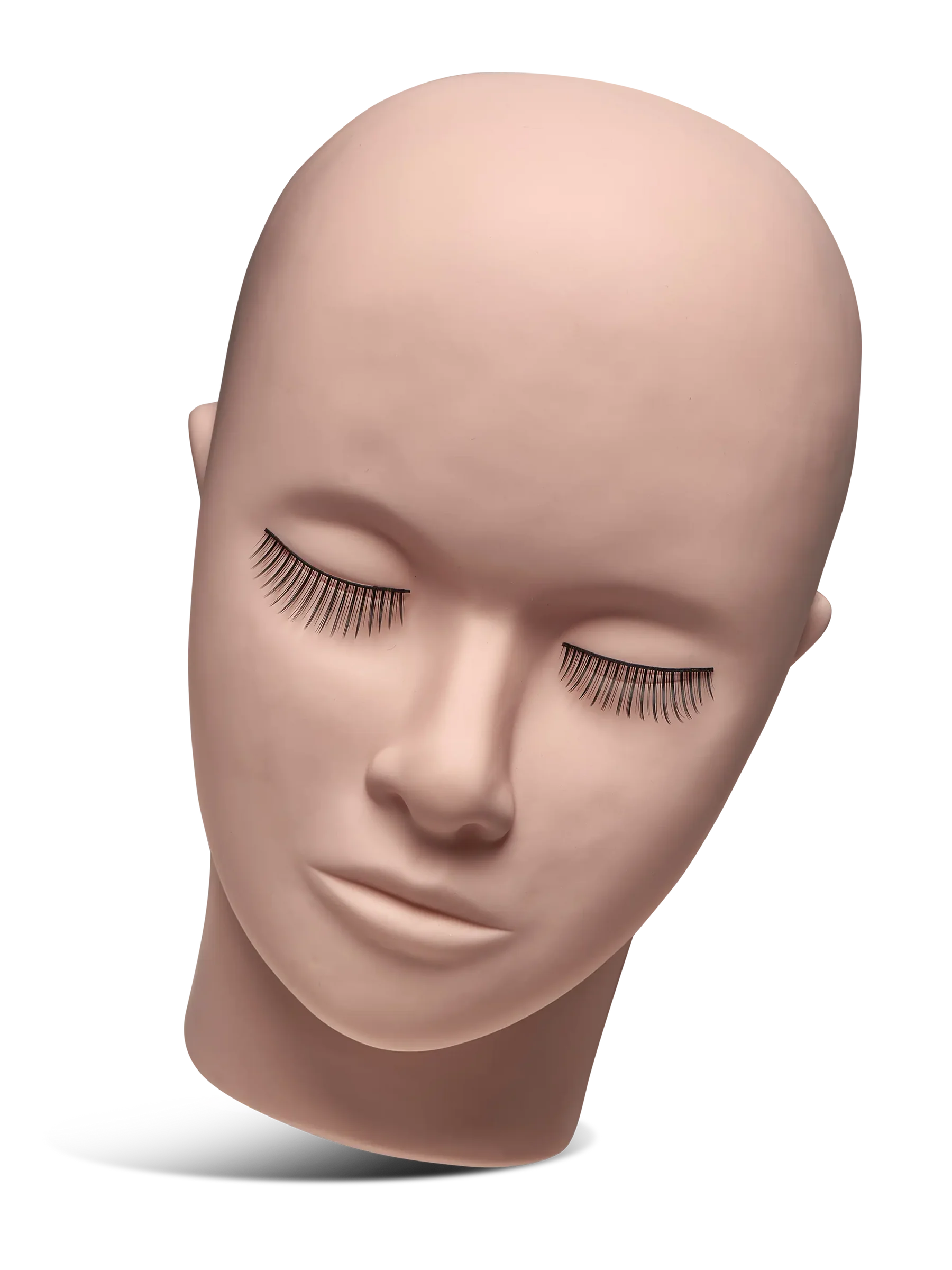LIGHT LASHES® CABEZA DE MANIQUÍ – Cabeza de Prácticas para Extensiones de Pestañas