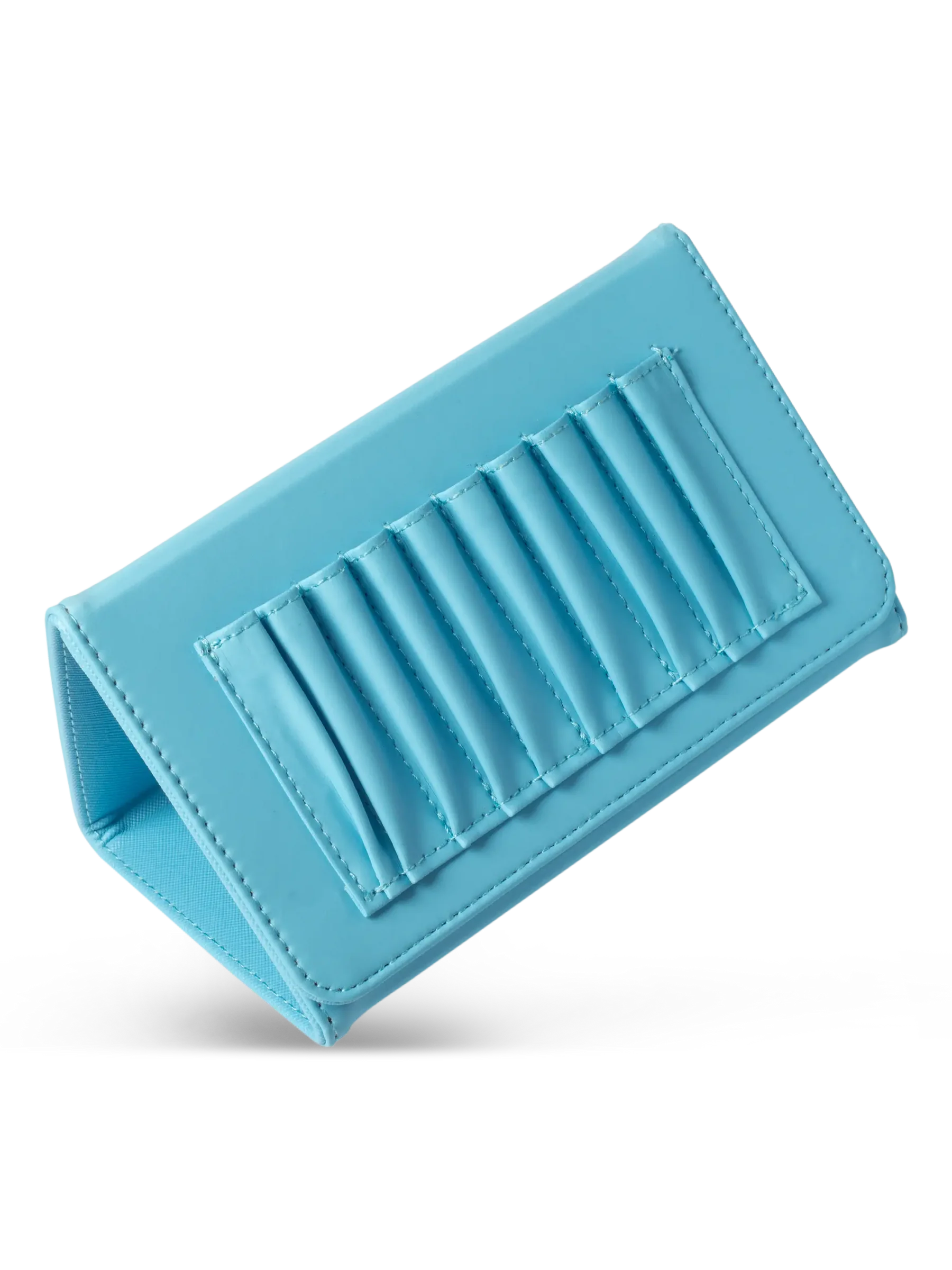 LIGHT LASHES® TRIANGLE CASE – Estuche Rígido para Pinzas Azul Claro