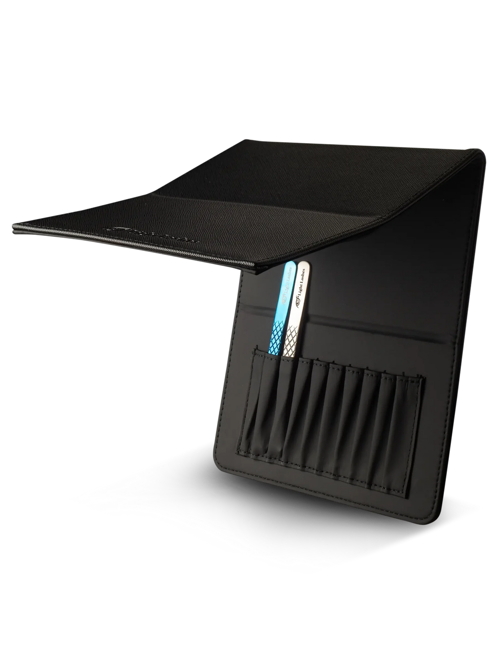 LIGHT LASHES® TRIANGLE CASE – Estuche Rígido para Pinzas Negro