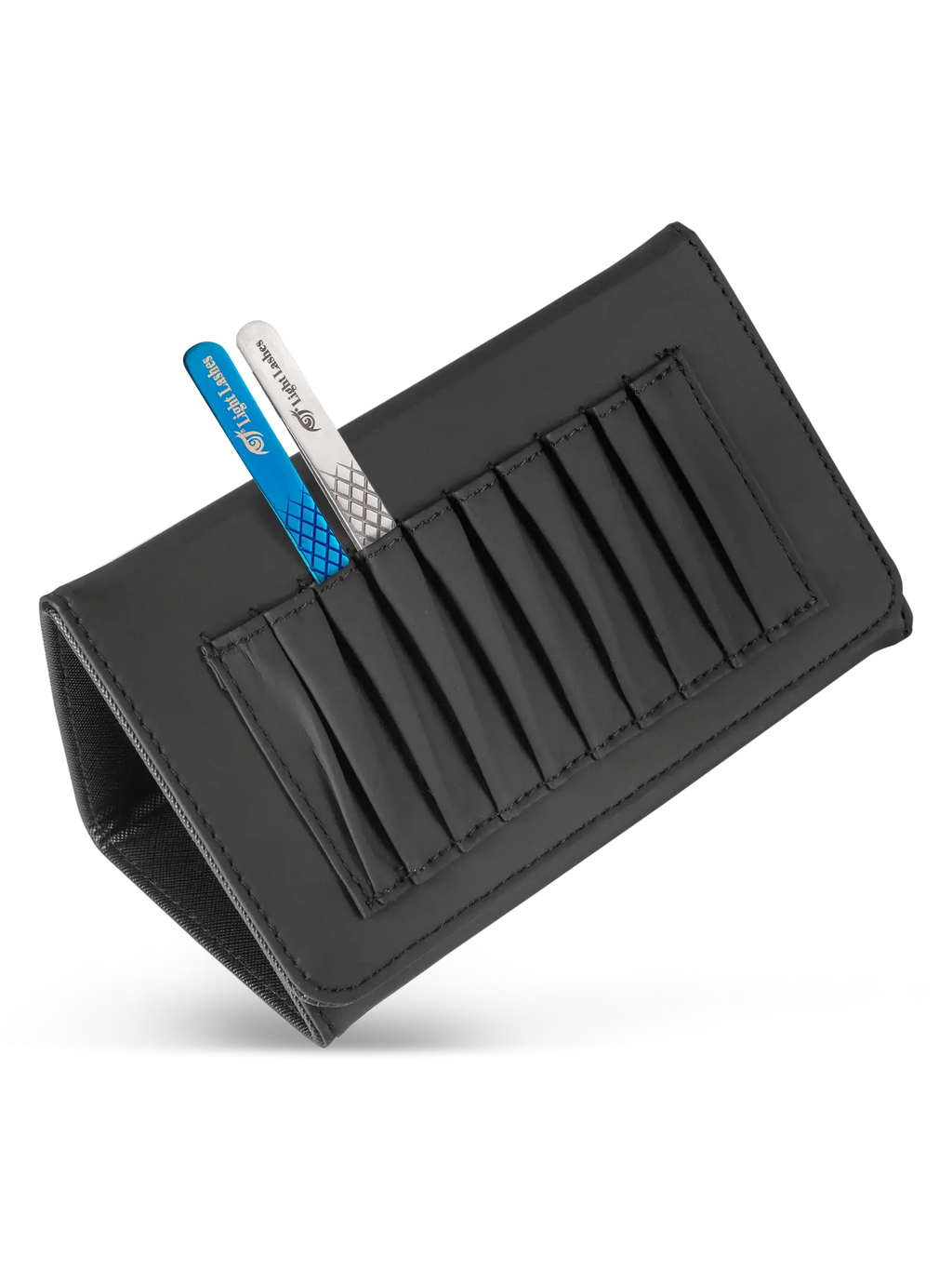 LIGHT LASHES® TRIANGLE CASE – Estuche Rígido para Pinzas Negro
