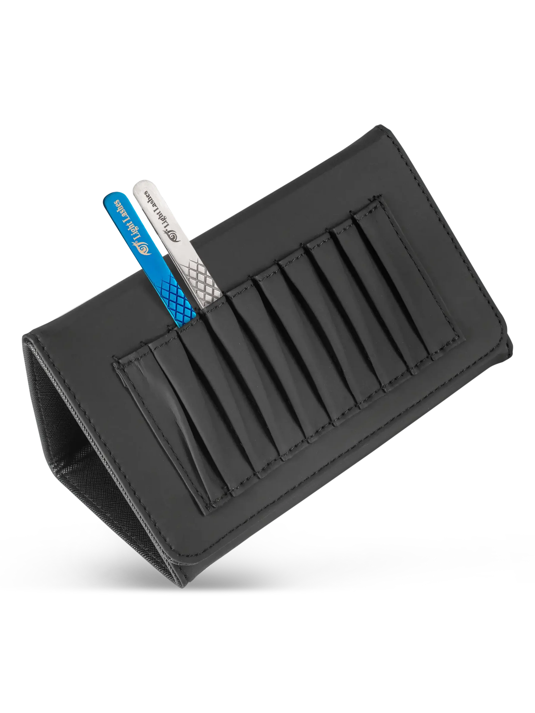 LIGHT LASHES® TRIANGLE CASE – Estuche Rígido para Pinzas Negro