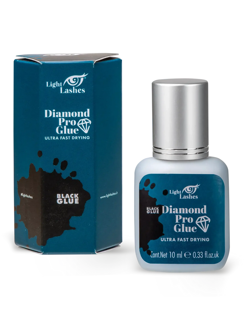 LIGHT LASHES® DIAMOND PRO – Adhesivo Profesional para Extensiones de Pestañas 5 ml / 10 ml