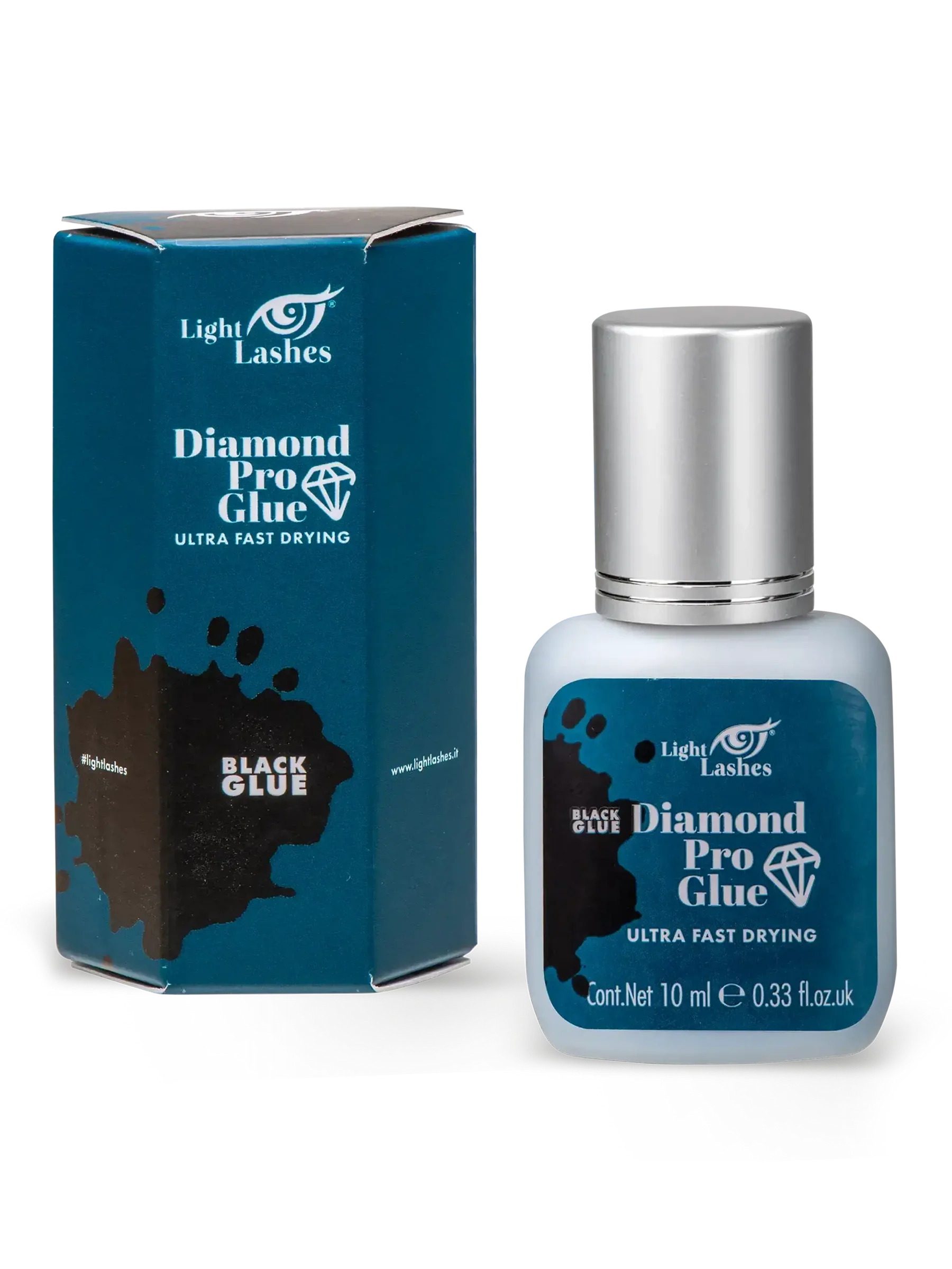 LIGHT LASHES® DIAMOND PRO – Adhesivo Profesional para Extensiones de Pestañas 5 ml / 10 ml