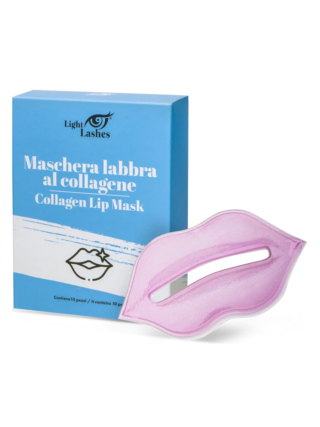 Light Lashes® MASCARILLA LABIAL DE COLÁGENO – Pack de 10 unidades