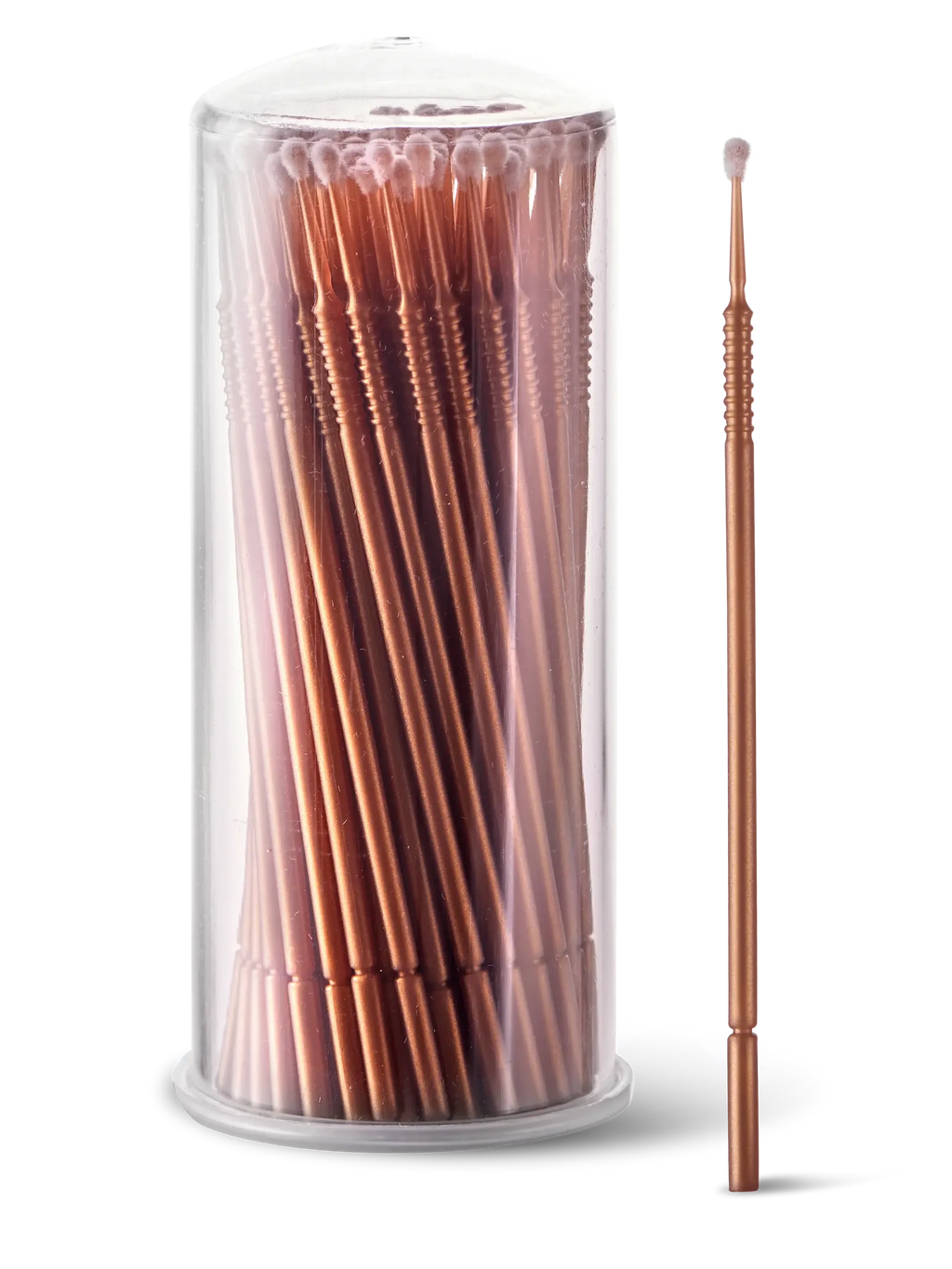 LIGHT LASHES® MICROBRUSH L – Microaplicadores Profesionales Punta Ancha Redondeada 2 mm – 100 uds.