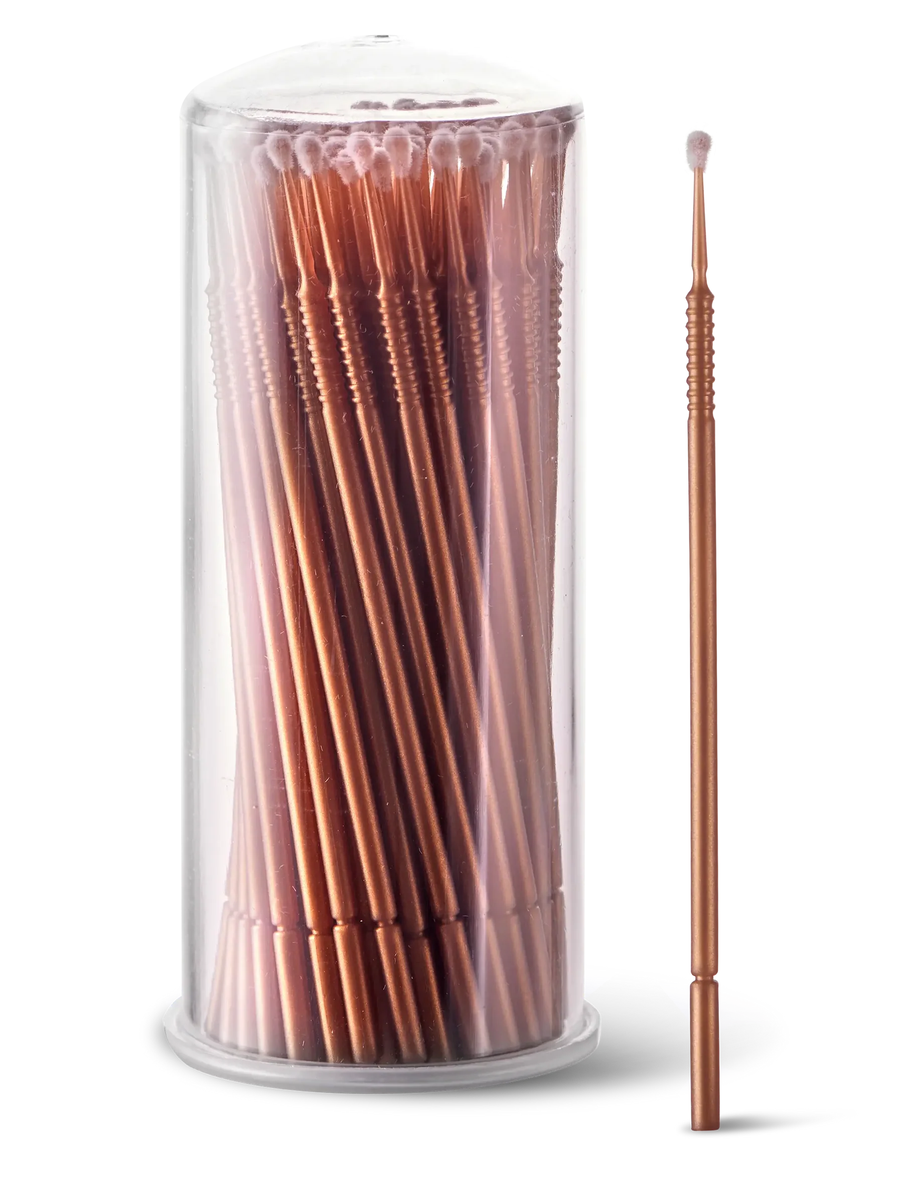LIGHT LASHES® MICROBRUSH L – Microaplicadores Profesionales Punta Ancha Redondeada 2 mm – 100 uds.