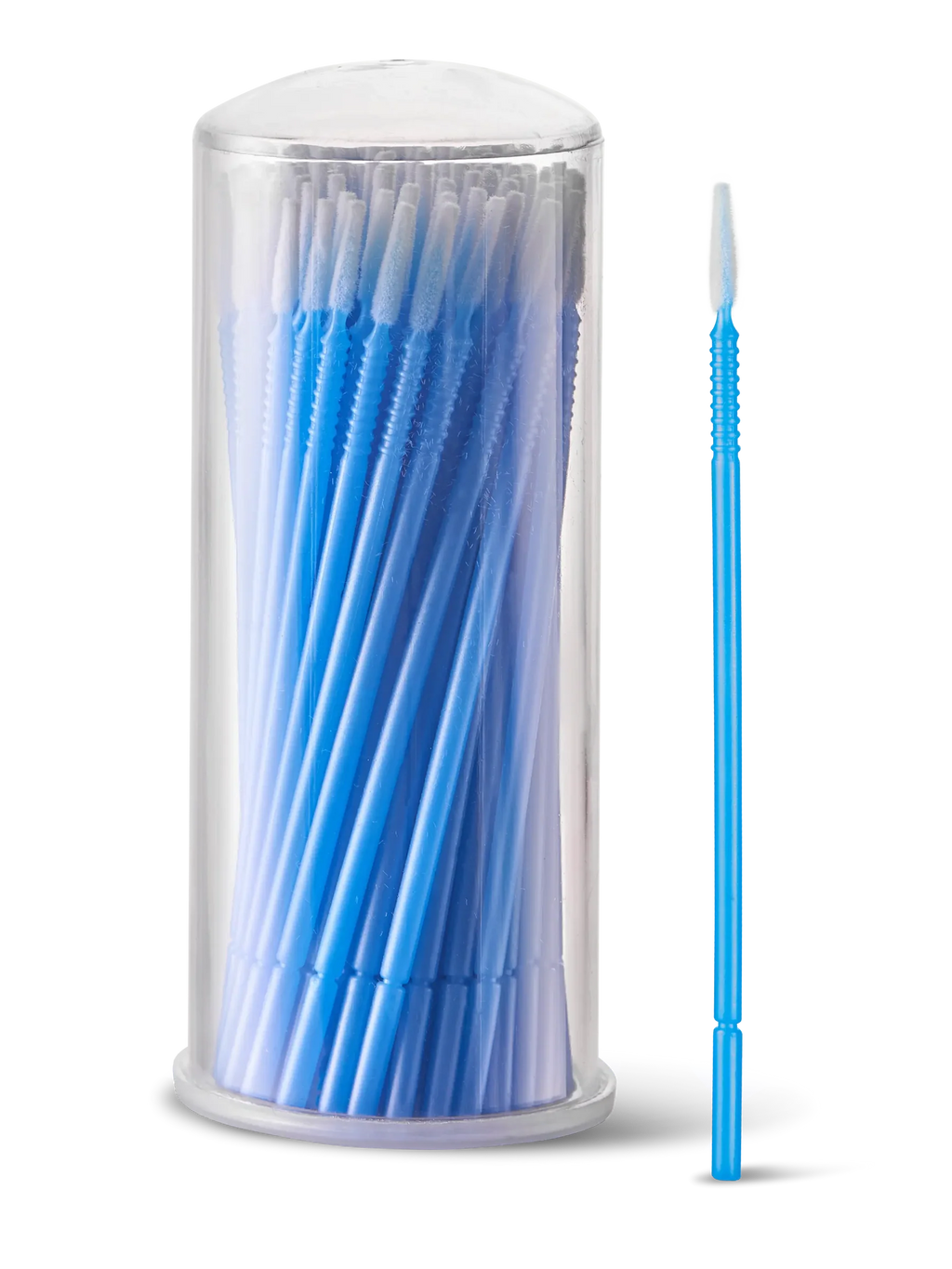 LIGHT LASHES® MICROBRUSH L FLAT – Microaplicadores Profesionales Punta Ancha Plana Alargada 5 mm – 100 uds.