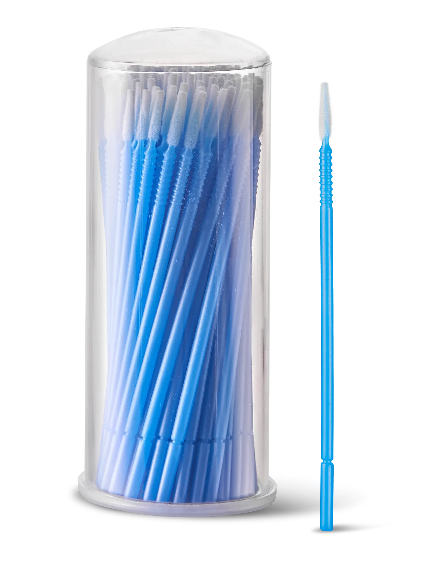 LIGHT LASHES® MICROBRUSH L FLAT – Microaplicadores Profesionales Punta Ancha Plana Alargada 5 mm – 100 uds.