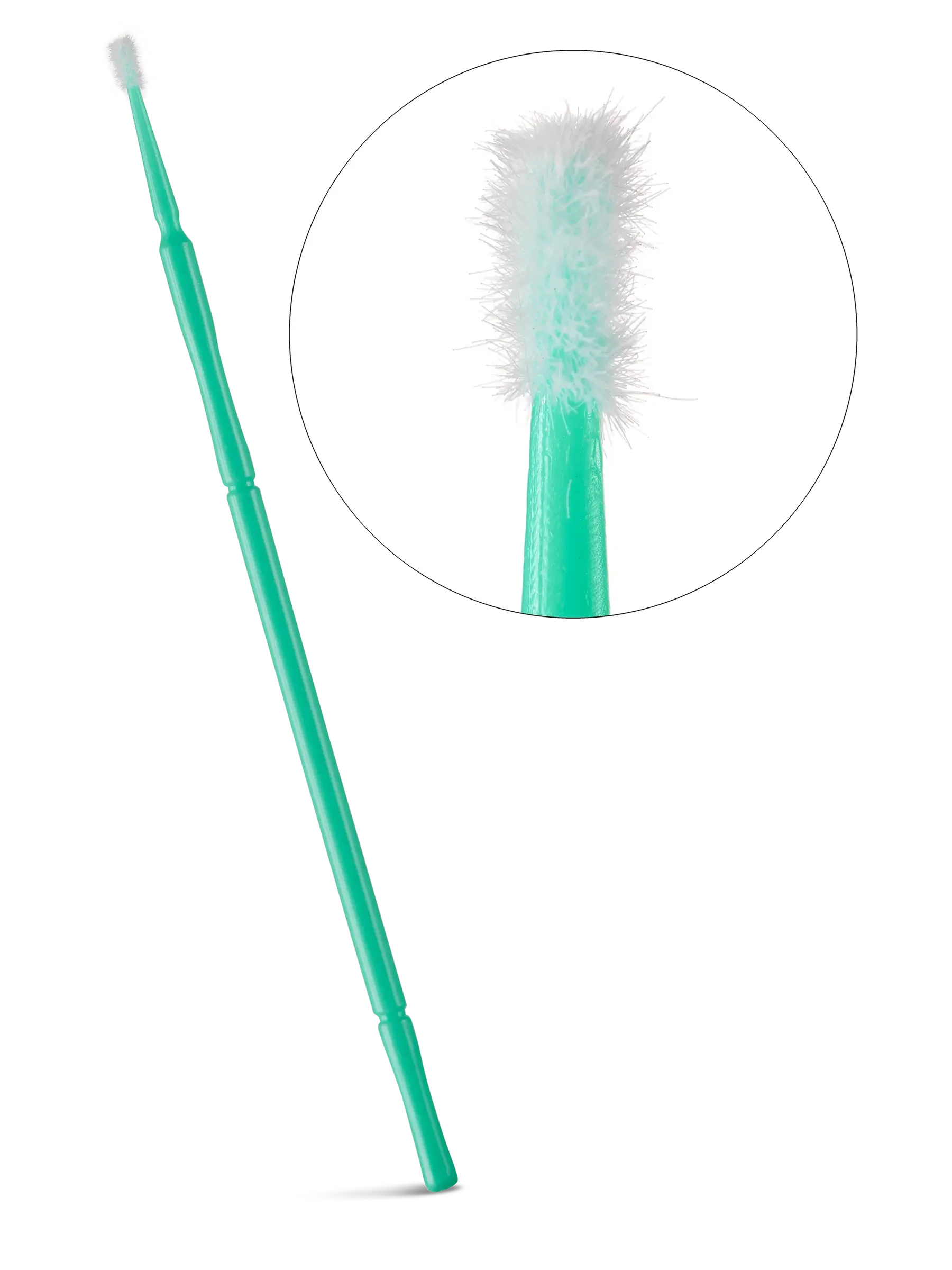 LIGHT LASHES® MICROBRUSH M – Microaplicadores Profesionales Punta Media Redondeada 1,5 mm – 100 uds.