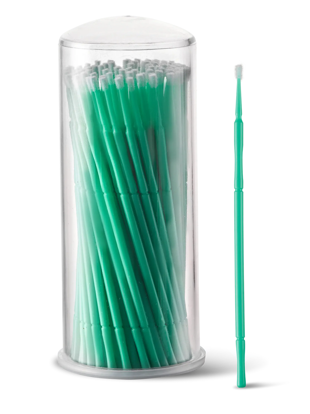 LIGHT LASHES® MICROBRUSH M – Microaplicadores Profesionales Punta Media Redondeada 1,5 mm – 100 uds.