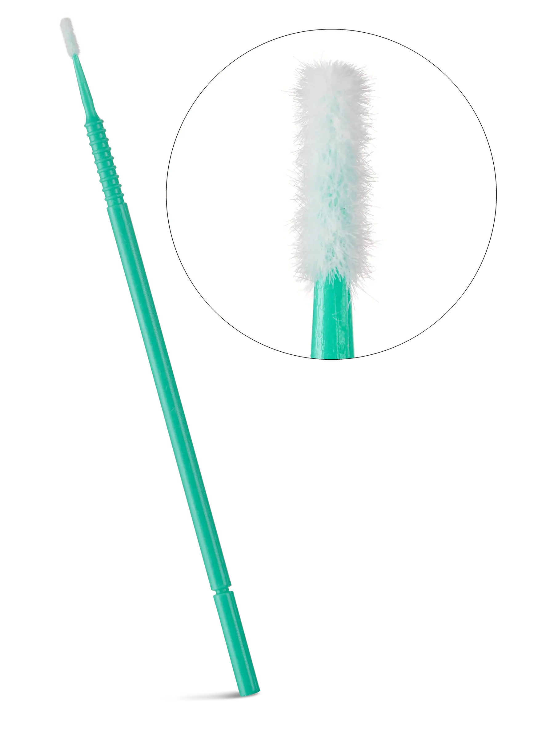 LIGHT LASHES® MICROBRUSH M FLAT – Microaplicadores Profesionales Punta Plana Alargada 5 mm – 100 uds.