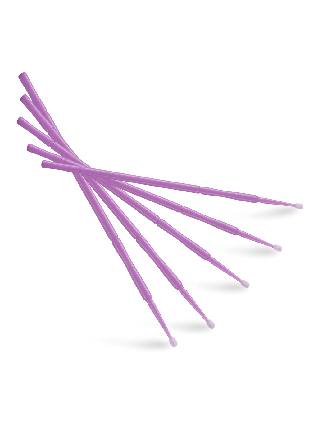 LIGHT LASHES® MICROBRUSH S – Microaplicadores Profesionales Punta Fina Redondeada 1 mm – 100 uds.
