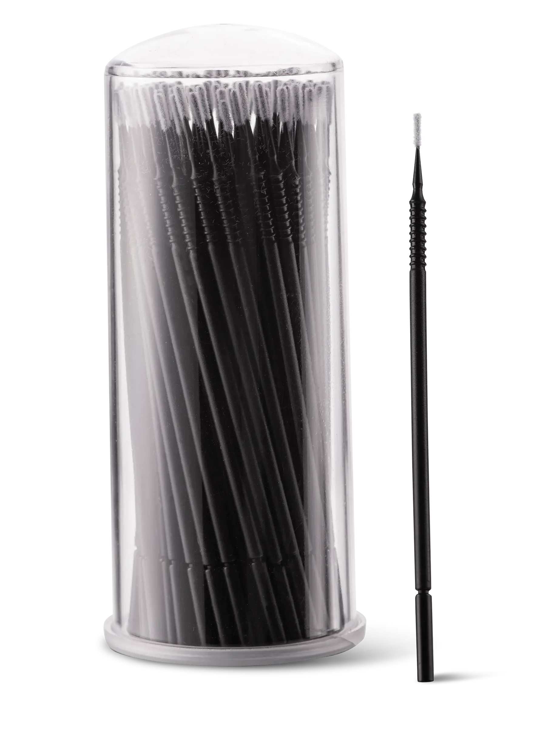 LIGHT LASHES® MICROBRUSH S FLAT – Microaplicadores Profesionales Punta Fina Plana Alargada 5 mm – 100 uds