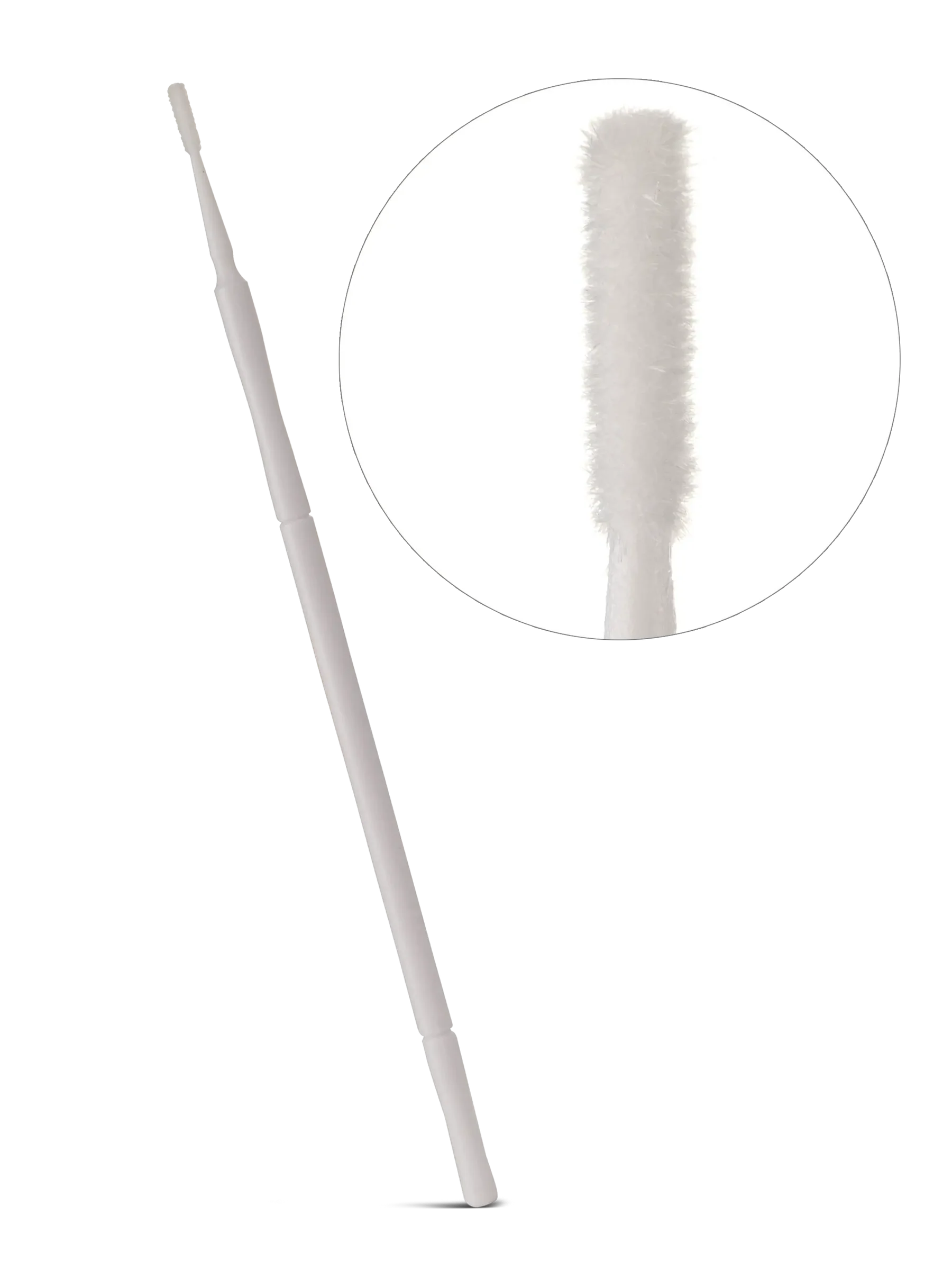 LIGHT LASHES® MICROBRUSH S FLAT BLANCO – Microaplicadores Profesionales Punta Fina Plana y Alargada – 100 uds.
