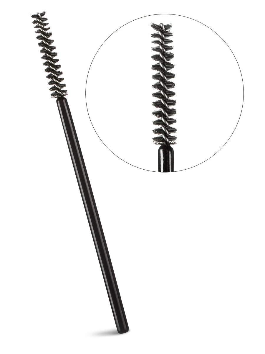 LIGHT LASHES® MICRO SPAZZOLINI MASCARA – Micro Cepillos para Extensiones de Pestañas Negro – 25 uds.