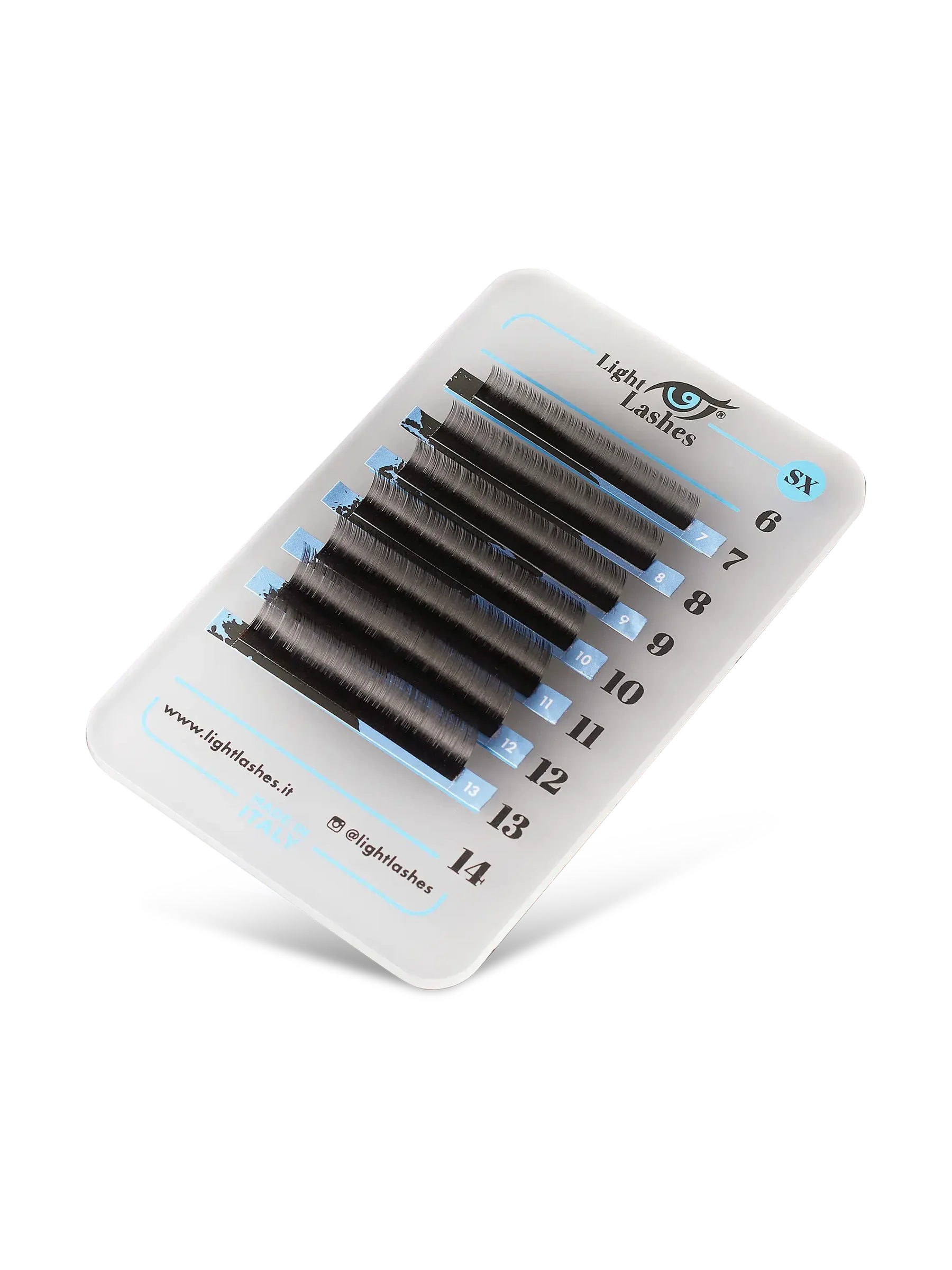 LIGHT LASHES® MINI LASH-PAD 2.0 SX – Soporte para Extensiones de Pestañas para Mano Izquierda