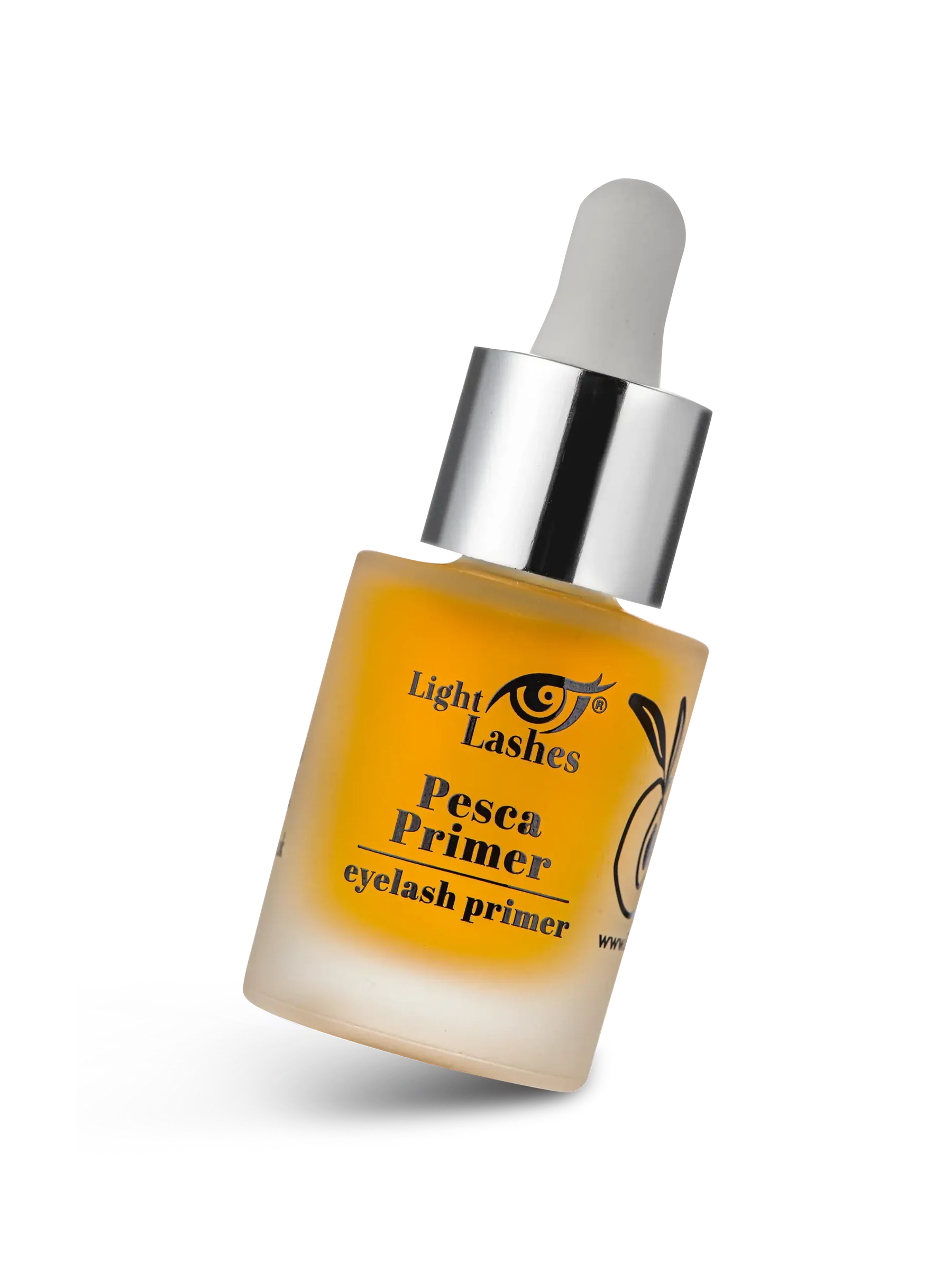 LIGHT LASHES® PESCA PRIMER – Primer Desengrasante Aroma Melocotón 15 ml