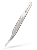 LIGHT LASHES® 45 GRADI – Pinza Profesional 45° para Extensiones de Pestañas 12 cm