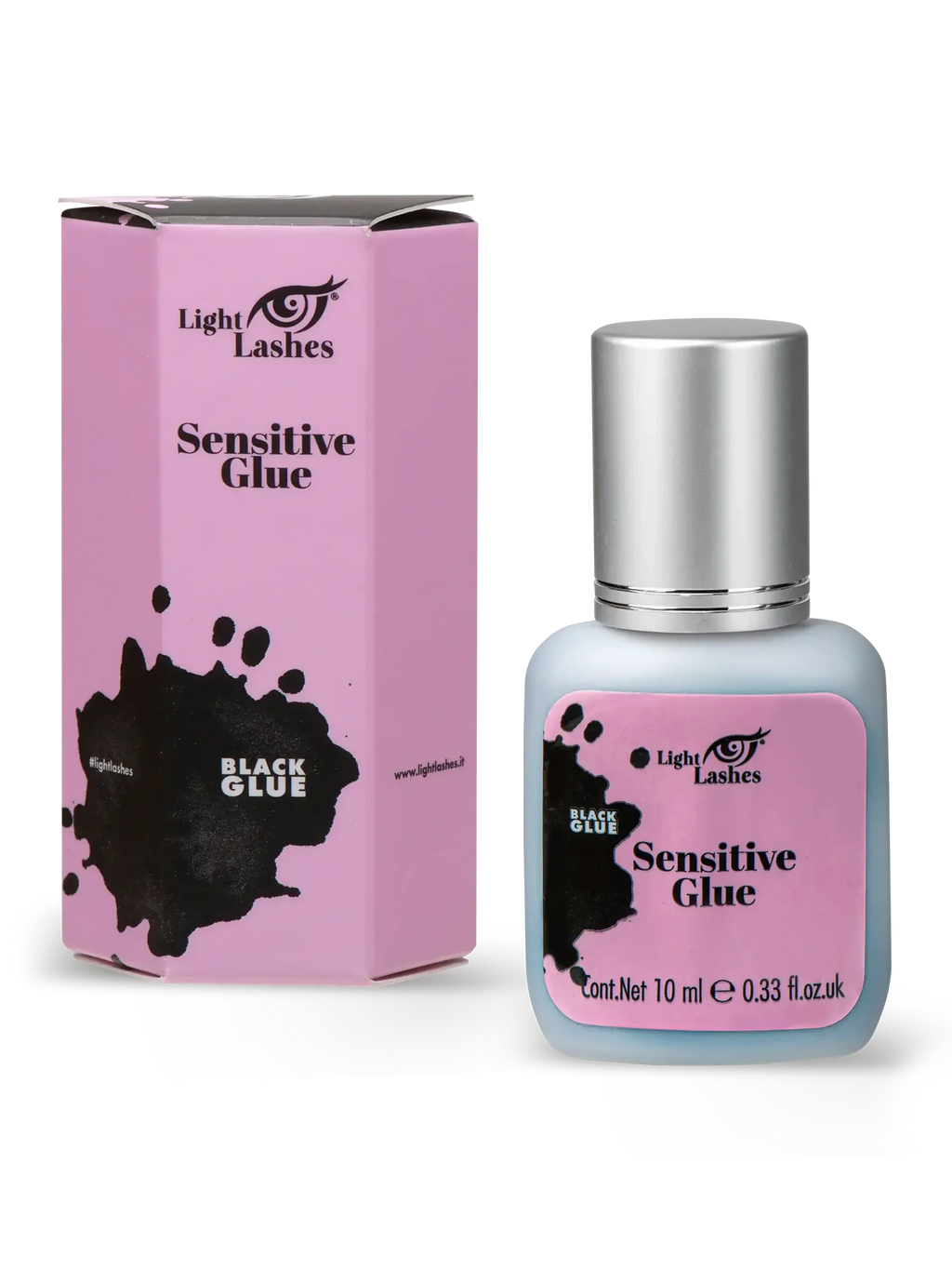 LIGHT LASHES® SENSITIVE – Adhesivo para Extensiones de Pestañas y Ojos Sensibles 5 ml / 10 ml